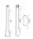 Fig. 02 - Flared vaginal stent