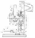 Fig. 01 - Device for embedding threads in a rubber profiled element comprising a blunt-tipped rotary needle