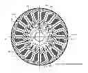 Fig. 01 - Disk motor, electric working machine including disk motor and method for manufacturing disk motor