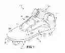 Fig. 02 - Article of footwear with protective member for a control device