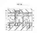 Fig. 22 - Solid-state imaging device with overflow drain region and contract thereto in different stacked substrates