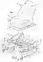 Fig. 02 - Seat assembly having a front cushion module