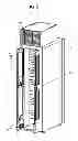 Fig. 06 - Cooling device for rack-type electronic equipment and data centre