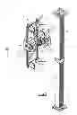 Fig. 02 - Device for turning a container, particularly for nuclear fuel assembly, turning assembly, and nuclear power plant