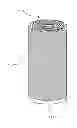 Fig. 01 - Cylindrical secondary battery of improved safety