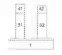 Fig. 01 - Method for reducing morphological difference between N-doped and undoped polysilicon gates after etching