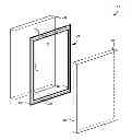 Fig. 01 - Insulating glass unit with asymmetrical between-pane spaces