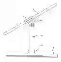 Fig. 01 - Panel clamping and mounting mechanism