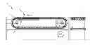 Fig. 01 - Cutting Device with Endless Conveyor Belt and at least One Laser