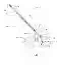 Fig. 02 - Compressed fluid dispensing device with internal seal