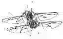 Fig. 01 - Hovering and gliding multi-wing flapping micro aerial vehicle