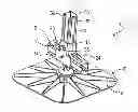 Fig. 01 - Support foot for applying and distributing forces to a pressure-sensitive substrate as well as a stand system having such a support foot