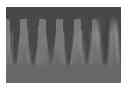 Fig. 01 - Method for selectively modifying spacing between pitch multiplied structures