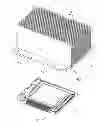 Fig. 01 - Electrical connector assembly having assistant heat dissipating device