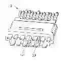 Fig. 01 - Cable assembly with improved terminal structure