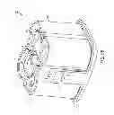 Fig. 53 - Orientable battery for a surgical instrument