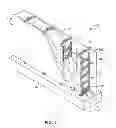 Fig. 02 - Tie system for forming poured concrete walls over concrete footings