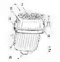 Fig. 04 - Air filter system and filter element