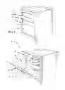 Fig. 02 - END TABLE WITH CONCEALED BUILT-IN REFRIGERATOR