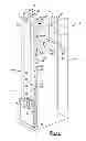 Fig. 02 - Elevator system including a 4:1 roping arrangement
