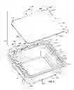 Fig. 03 - Container having an arched portion and Lid Therefor