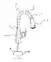 Fig. 01 - Faucet with guided pull-out spout