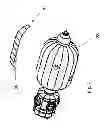 Fig. 08 - Method of deploying a spacecraft shield in space
