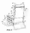 Fig. 03 - BEACH CHAIR COVER WITH REMOVABLE POCKET/PURSE