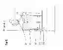 Fig. 07 - AIRCRAFT SEATING ARRANGEMENT ACCOMMODATING HIGH-PERCENTILE HIP WIDTHS