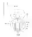 Fig. 09 - Magnetic head for perpendicular magnetic recording having a return path section