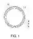 Fig. 02 - Golf ball having a thermosetting intermediate and outer cover and a thermoplastic inner cover