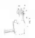 Fig. 04 - Composite chair storage device