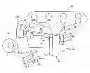 Fig. 01 - Actuating device for an exhaust flap