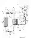 Fig. 02 - INTERNAL-COMBUSTION ENGINE ASSOCIATED WITHA RANKINE CYCLE CLOSED LOOP AND WITH A CIRCUIT FOR WATER INJECTION INTO THE ENGINE INTAKE SYSTEM
