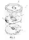 Fig. 02 - Light emitting device with spring-loaded LED-holder