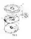 Fig. 03 - Light emitting device with spring-loaded LED-holder