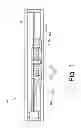 Fig. 02 - Base plate of motor including flange portion and plastic deforming portion and disk drive apparatus