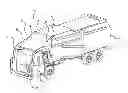 Fig. 01 - Refuse vehicle shield and bin cover