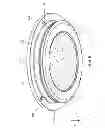 Fig. 10 - Clamped monolithic showerhead electrode