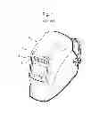 Fig. 02 - Grinding mode selector switch for welding masks