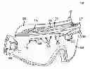 Fig. 01 - Protective goggles and lens assemblies with adjustable ventilation having reduced visual obstruction