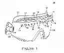 Fig. 02 - Protective goggles and lens assemblies with adjustable ventilation having reduced visual obstruction