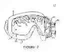 Fig. 03 - Protective goggles and lens assemblies with adjustable ventilation having reduced visual obstruction