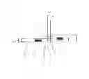 Fig. 01 - DEVICE FOR MEASURING STRAIGHTNESS AND SQUARENESS OF WALLS, FLOOR, AND CEILING OF BUILDING STRUCTURES AND THE LIKE