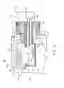 Fig. 02 - Adjustable gap capacitively coupled RF plasma reactor including lateral bellows and non-contact particle seal