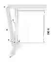 Fig. 07 - Technique to facilitate installation of motorized window shade mechanism in aircraft