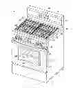 Fig. 01 - Method and apparatus for providing ultra low gas burner performance for a cooking appliance