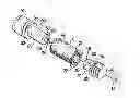 Fig. 01 - Modular implant with secured porous portion