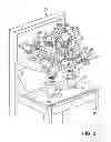 Fig. 03 - Device for the fine machining of optically active surfaces on, in particular, spectacle lenses
