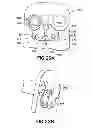 Fig. 14 - Bone plate assembly provided with screw locking mechanisms